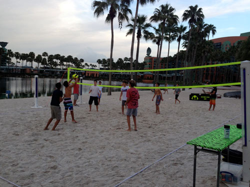 Nightspiker Glow Voleyball for your events
